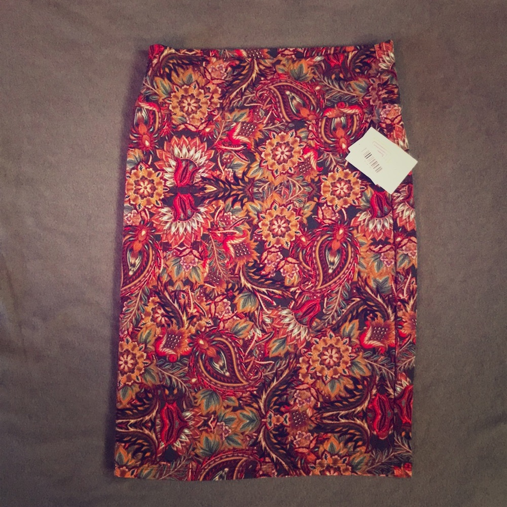 LulaRoe midi skirt